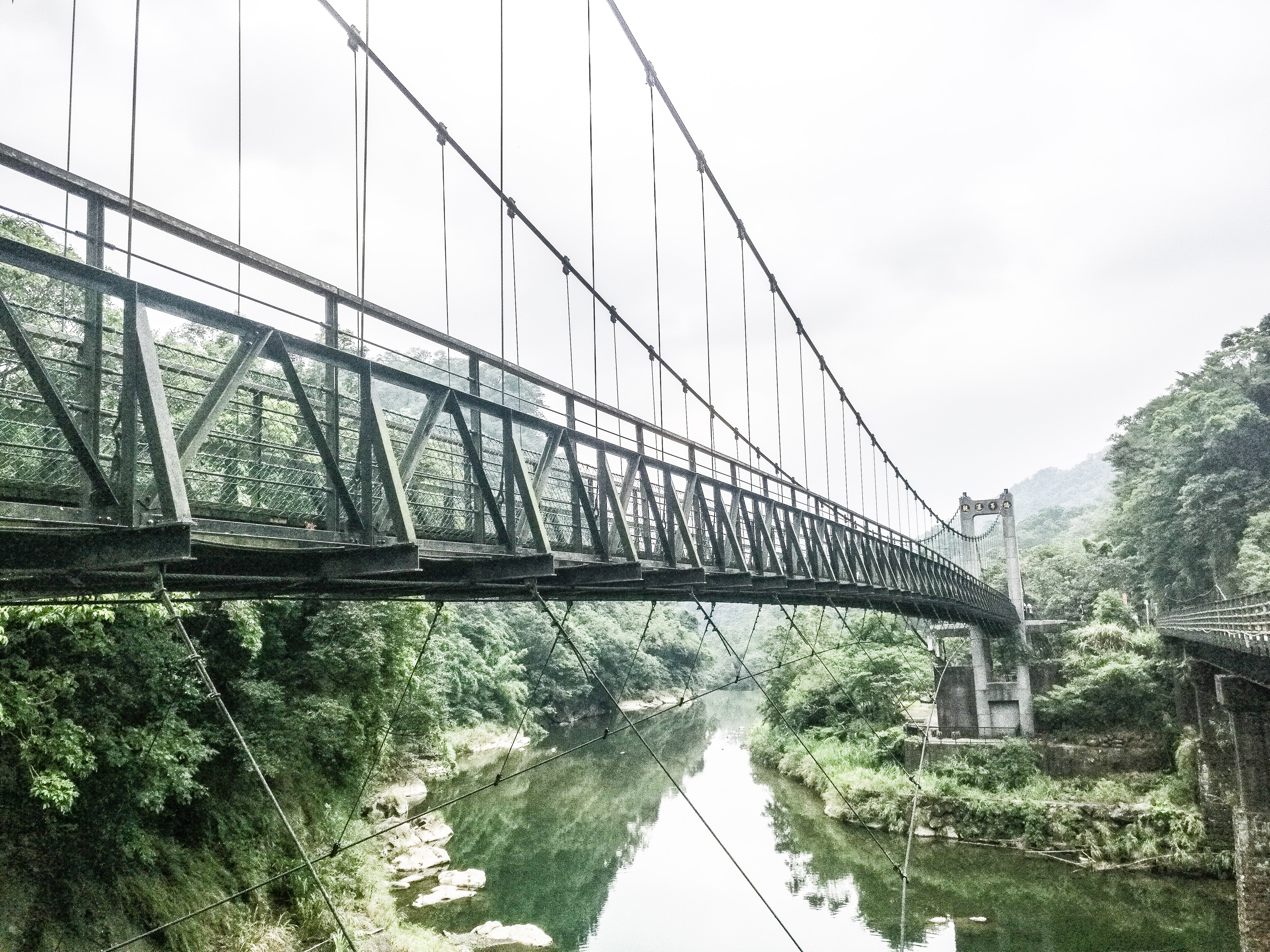 Shifen Suspension Bridge Side