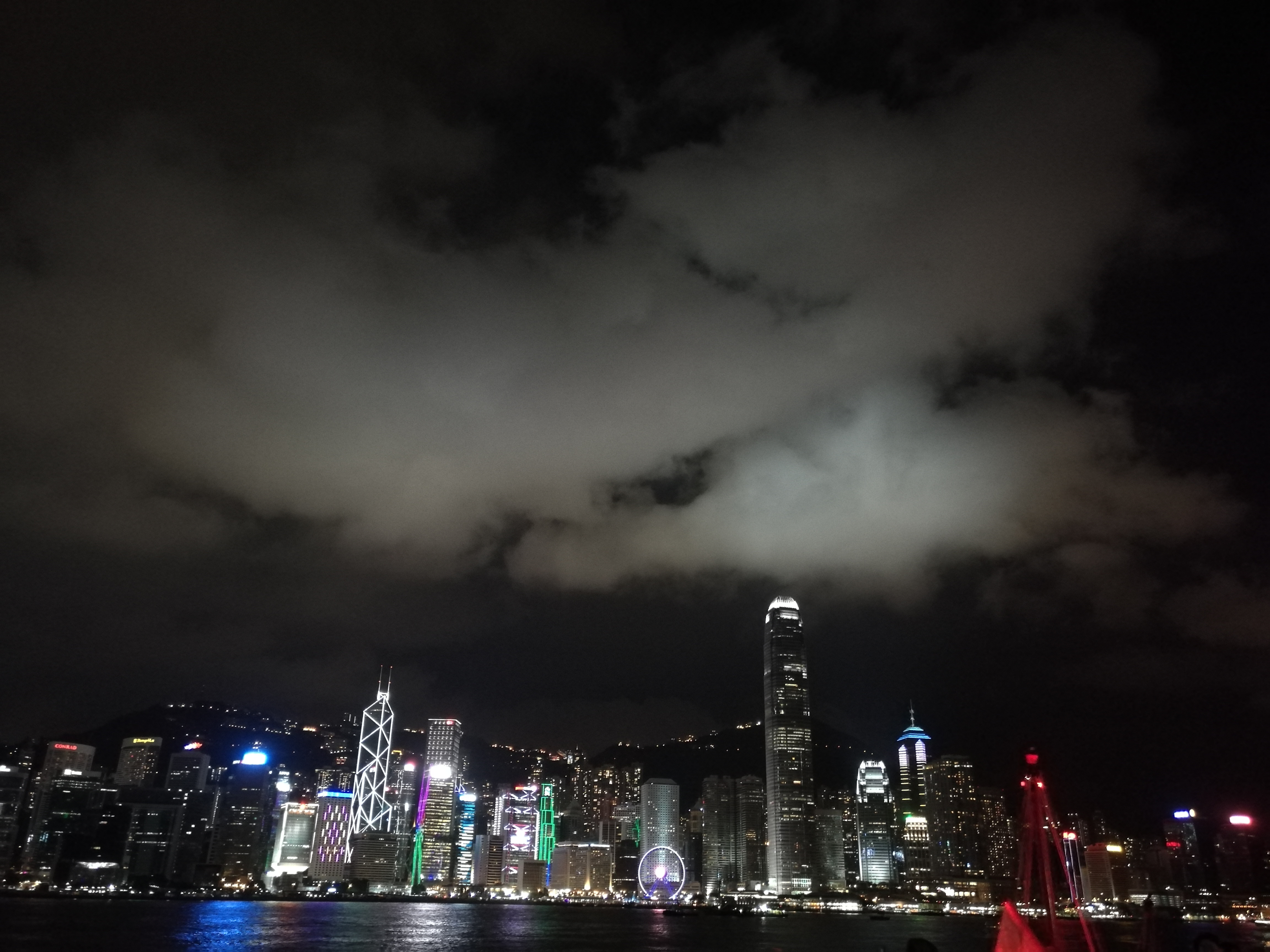 Victoria Harbour Night View